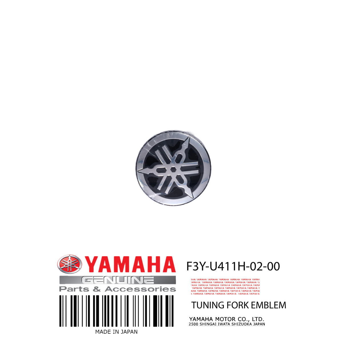 F3Y-U411H-02-00 EMBLEM TUNING FORK