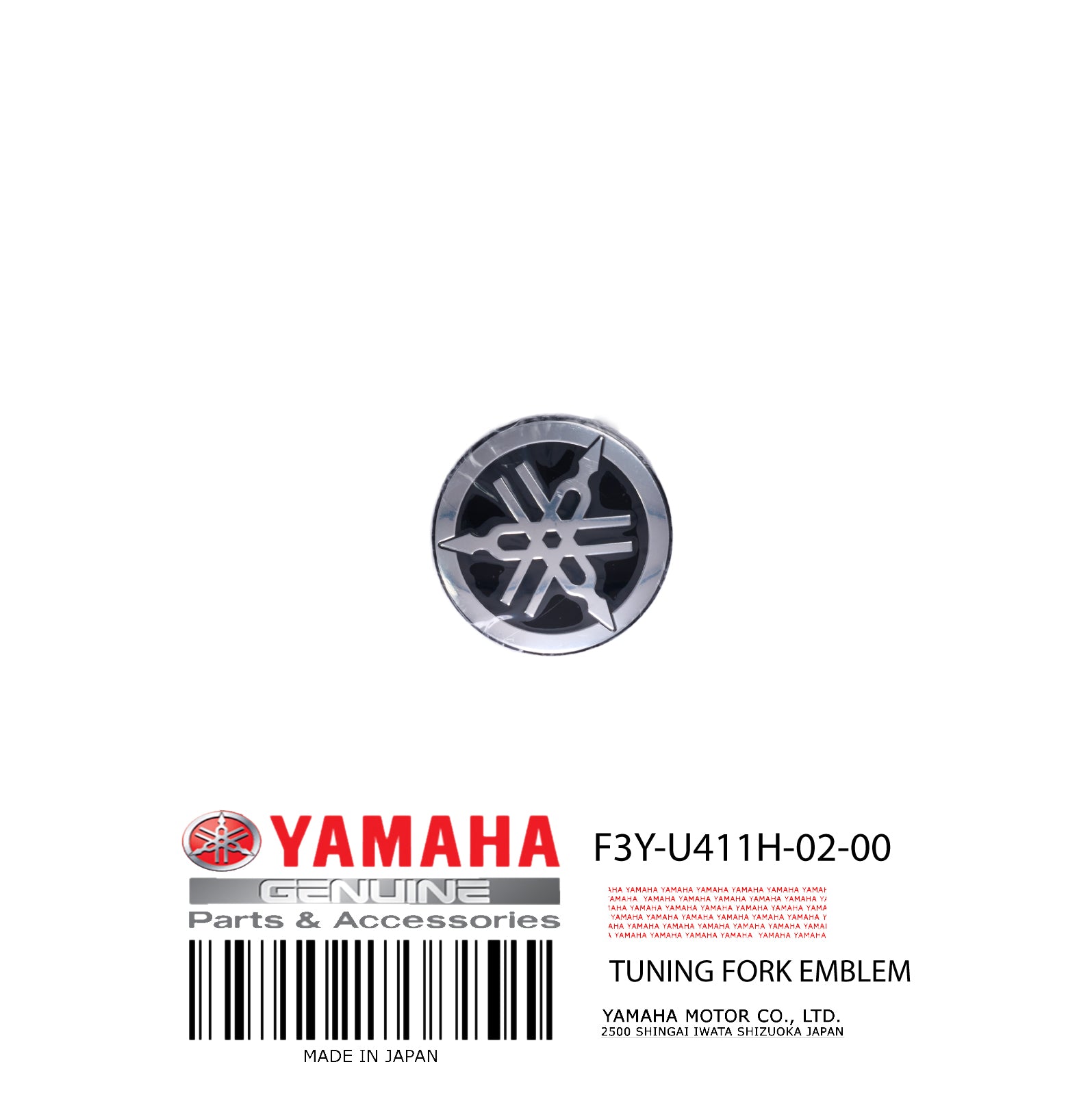 F3Y-U411H-02-00 EMBLEM TUNING FORK