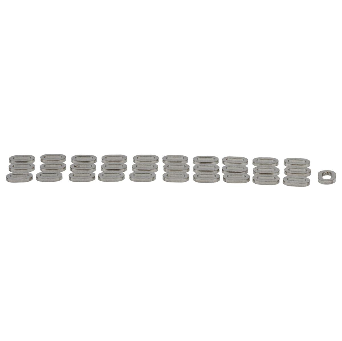 SBT Stainless Steel Oval Washer Kit compatible with Sea-Doo 291003880 Trixx 3Up, Trixx 2Up, GTI