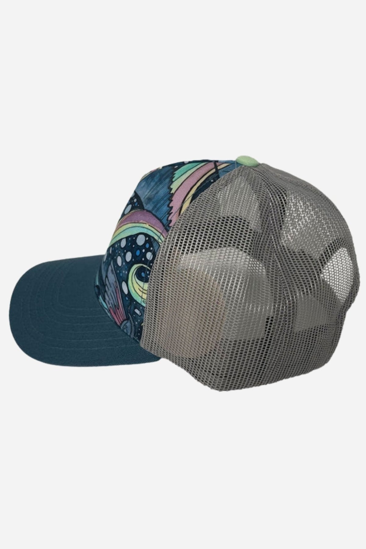 HaliBorealis Abstract Trucker Hat