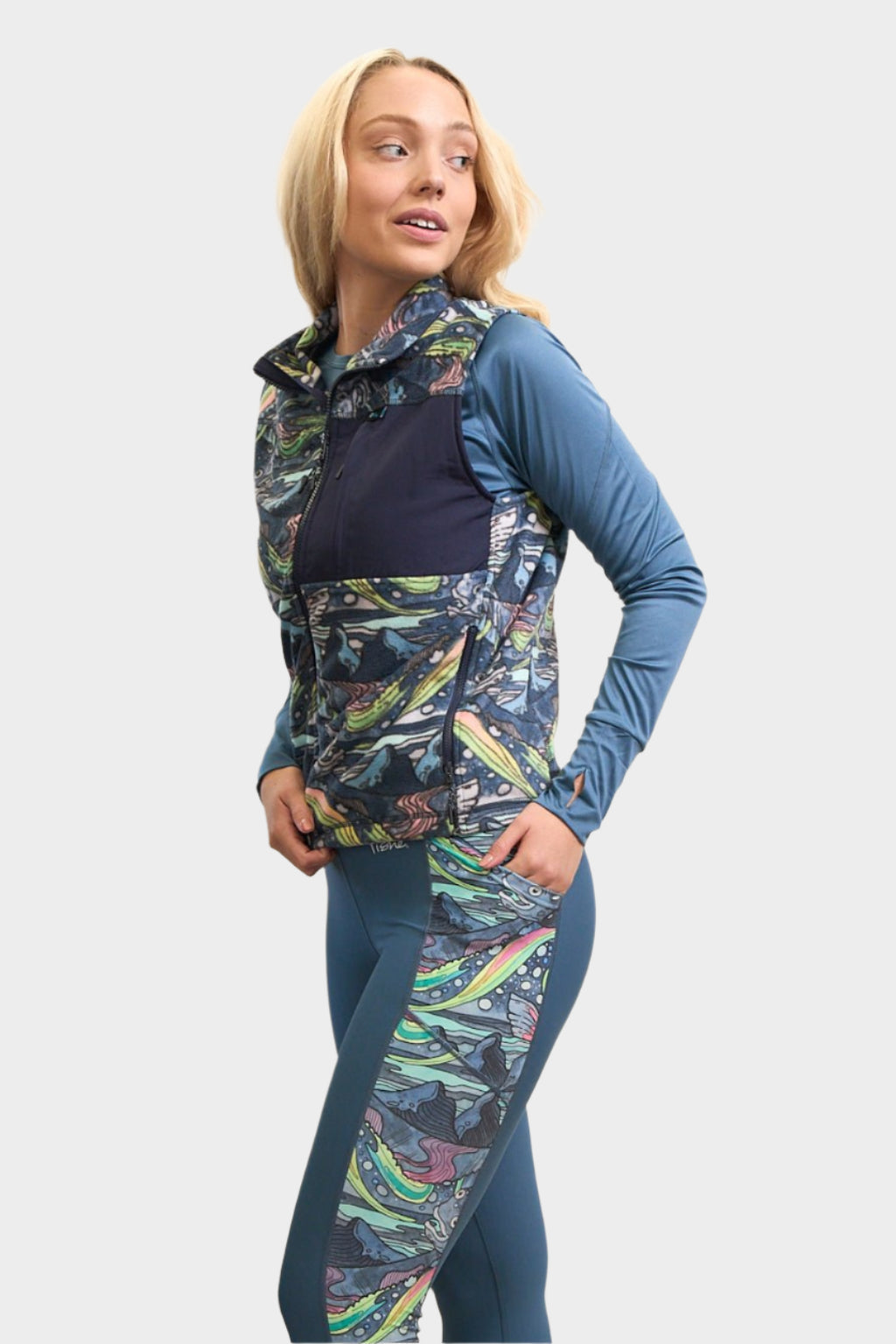 HaliBorealis Fleece Vest