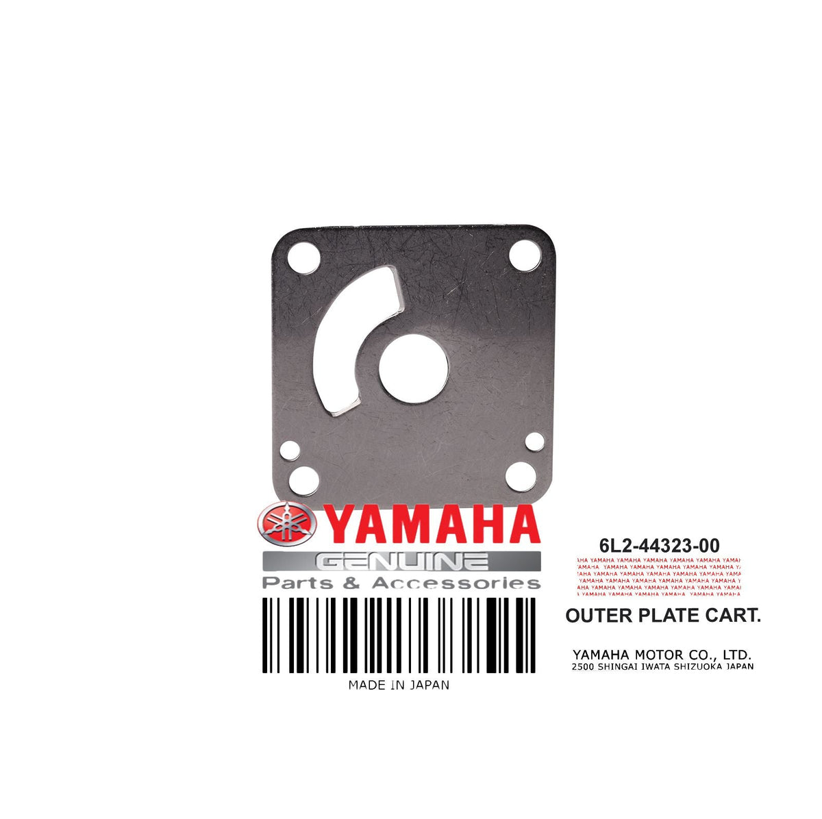 6L2-44323-00-00 OUTER PLATE CART