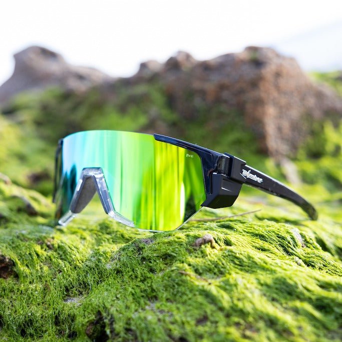 JAGER Bomb Safety - Green Mirror Polarized Crystal
