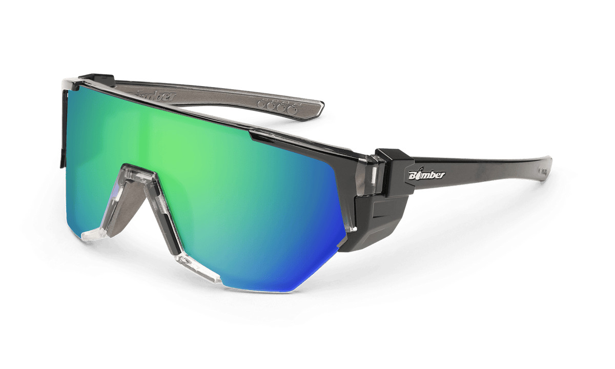 JAGER Bomb Safety - Green Mirror Polarized Crystal