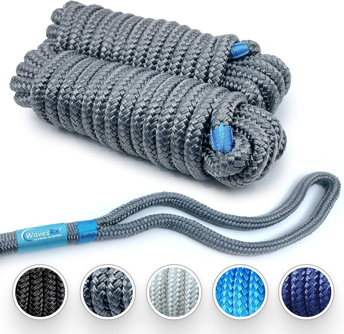 1/2” X 20’ PREMIUM DOCK LINE