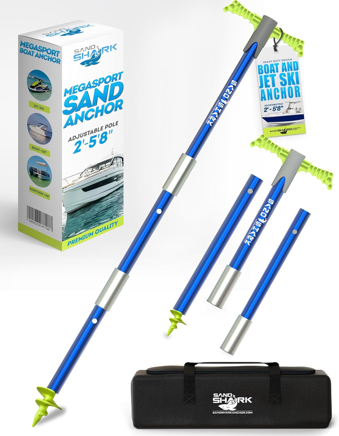 Mega Sport Anchor – Heavy-Duty Anchor for Boats &amp; Pontoons
