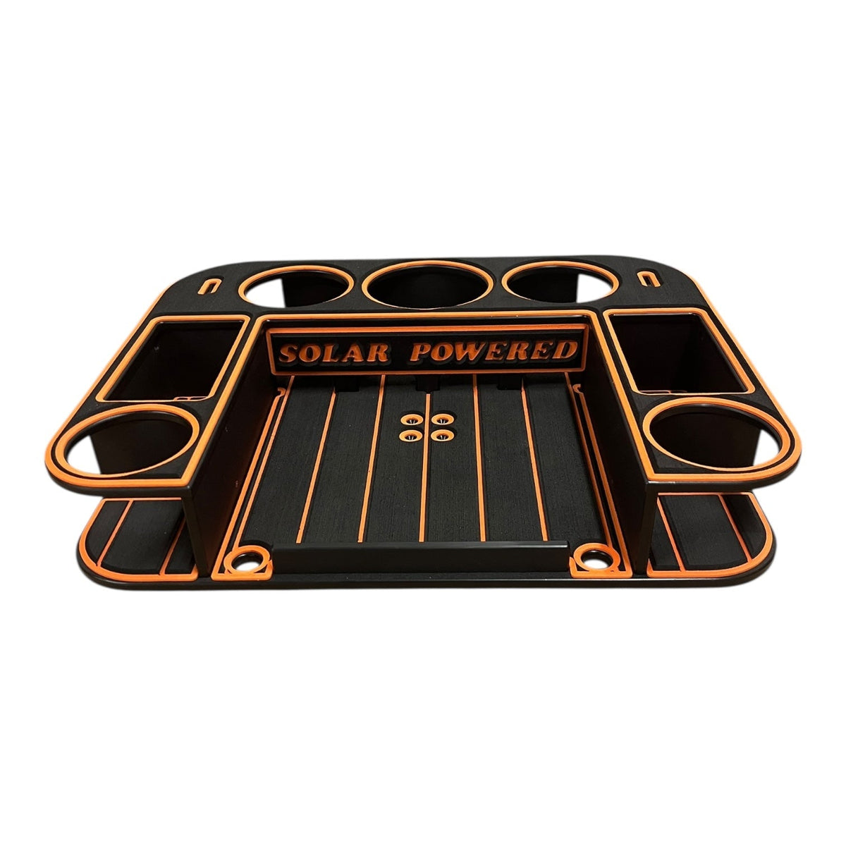 Midnight Series - Docktail Butler Boat Table - Choose Your Mount, Color &amp; Custom Name