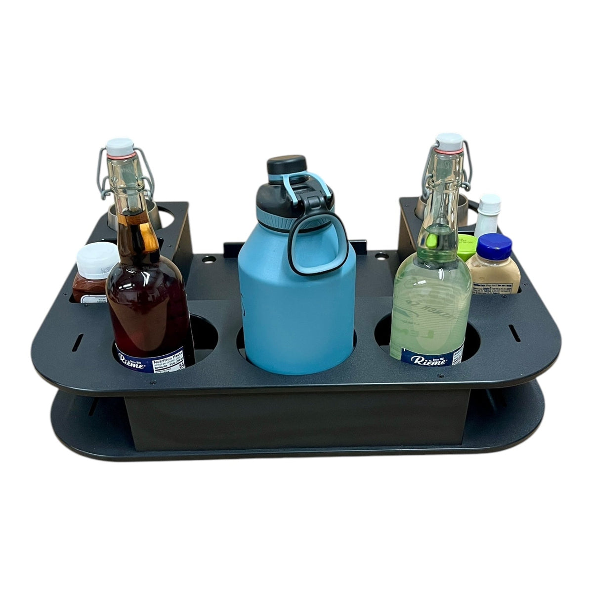 Midnight Series - Docktail Butler Boat Table - Choose Your Mount, Color &amp; Custom Name