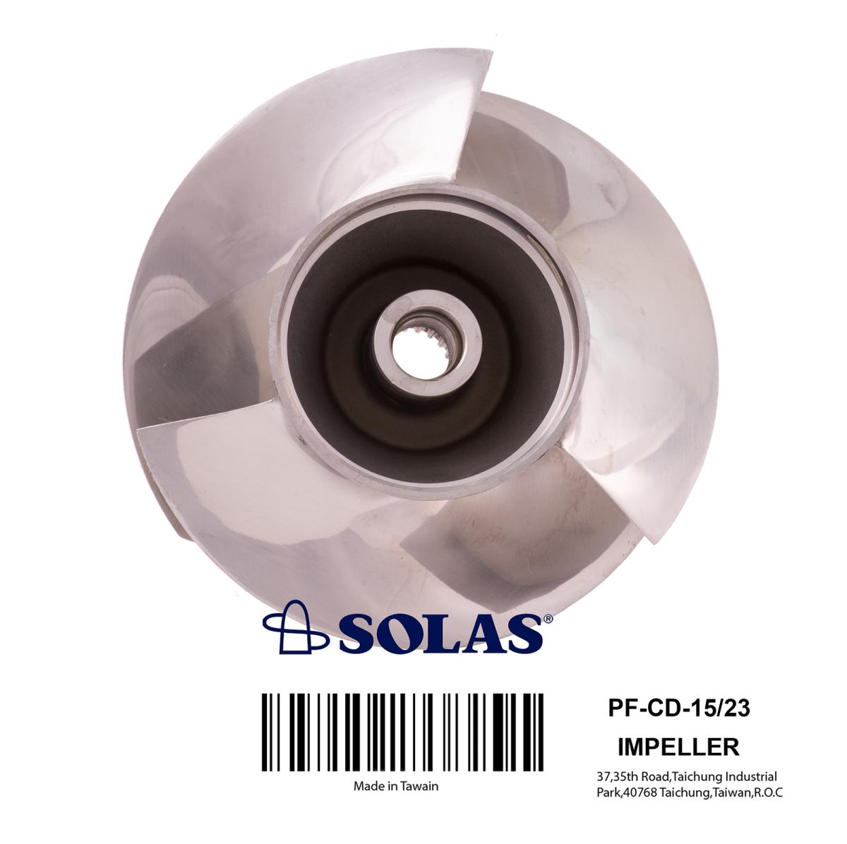 Solas Concord Impeller for Polaris PF-CD-15/23