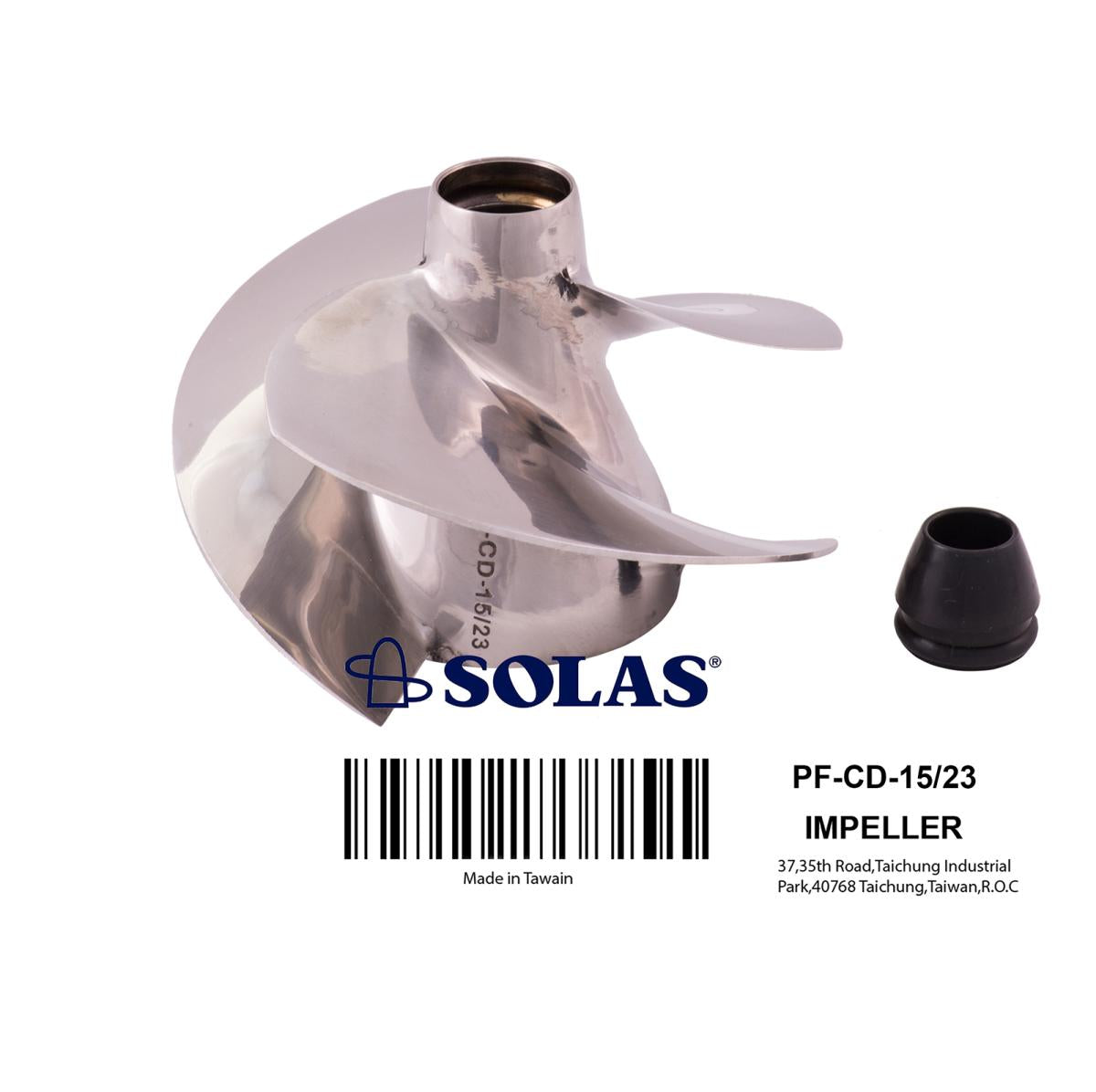 Solas Concord Impeller for Polaris PF-CD-15/23
