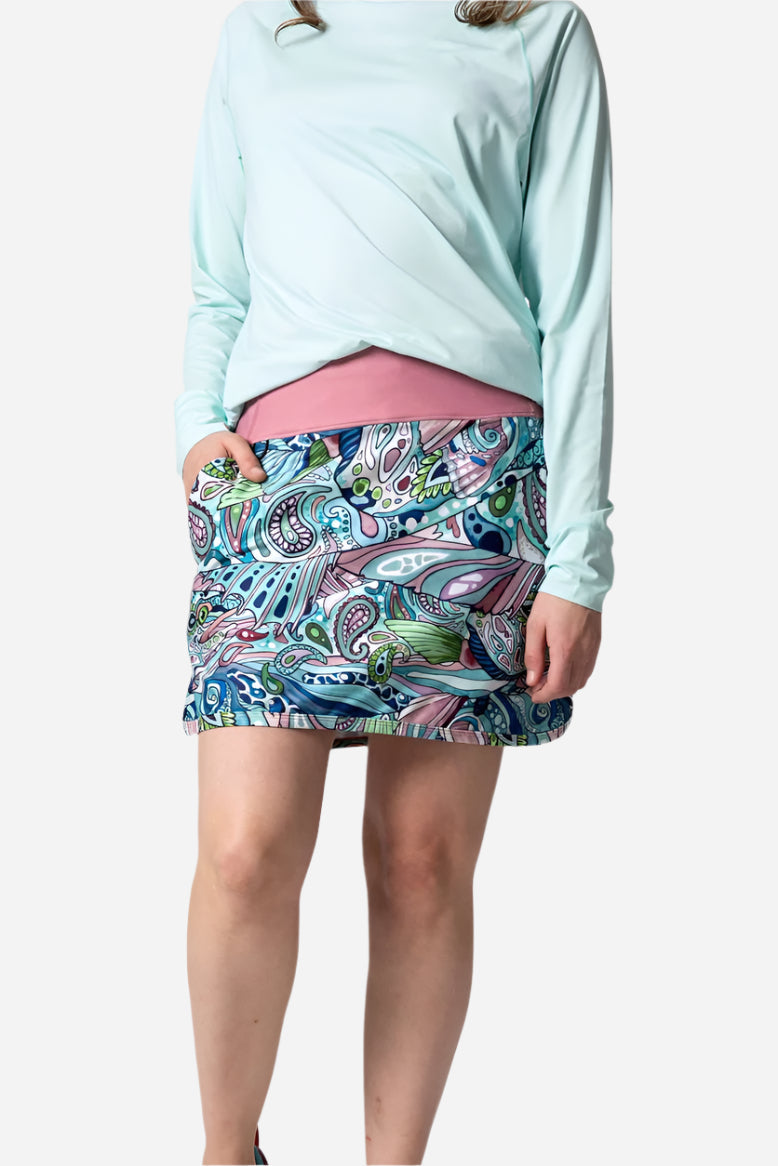 Radiant Redfish Skort