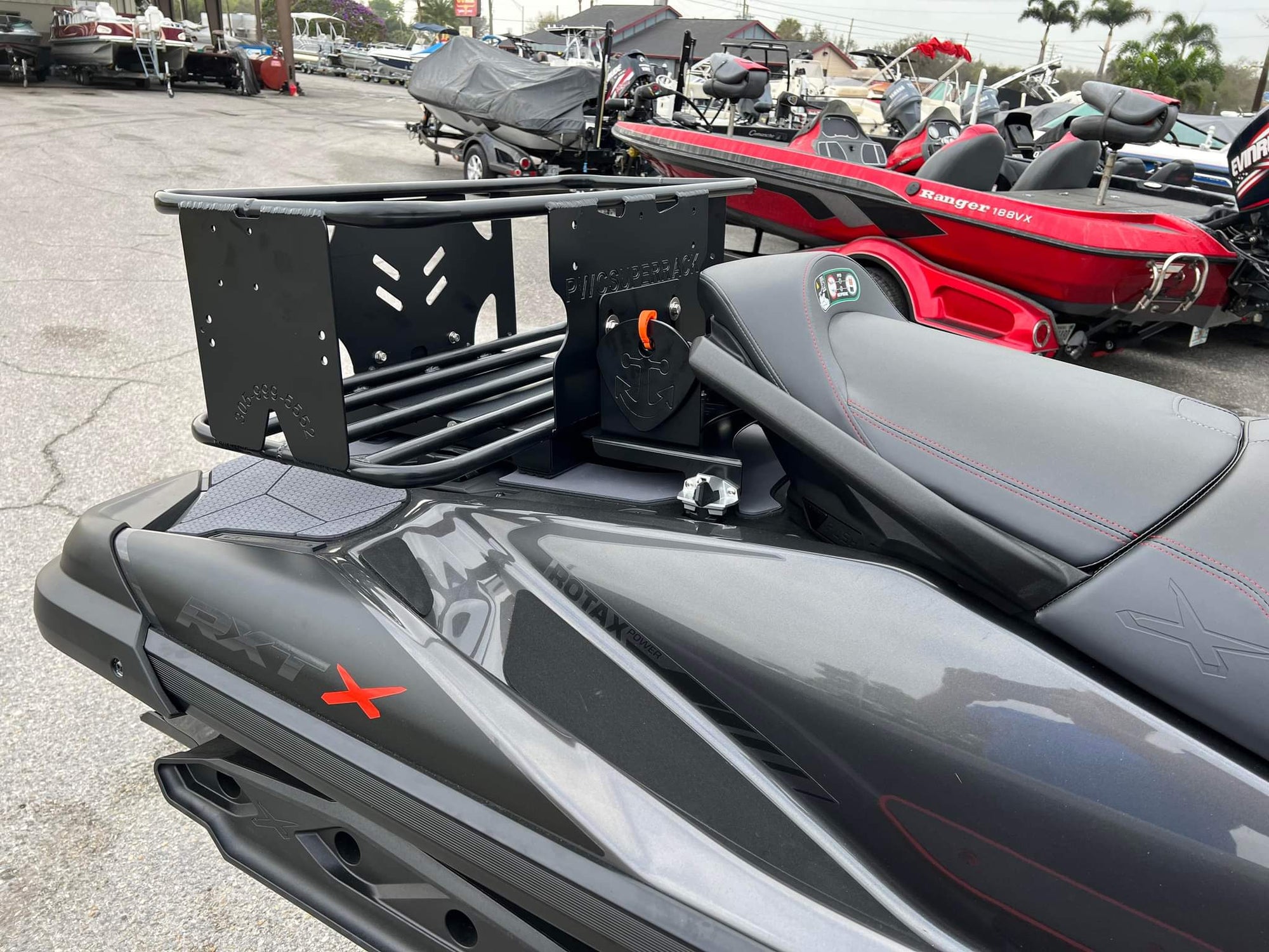 Deep Blue Cruise with LINQ system PLUS Reinforcement Base and Back Support for Sea-Doo  RXT and RXTX MODELS ONLY with LINQ system 2018 -2025