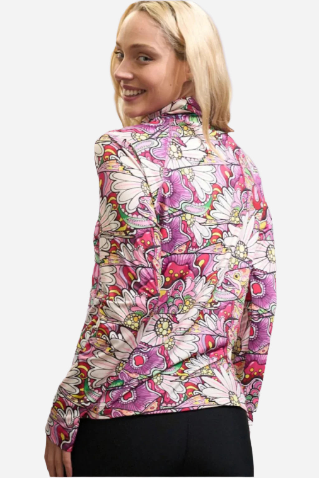 REDtro Salmon 1/4 Zip Sunshirt