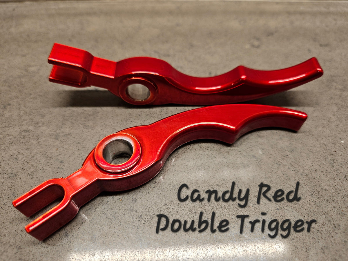 Billet Aluminum Seadoo IBR Throttle &amp; Brake/Reverse Levers Upgrade Trigger Set 2
