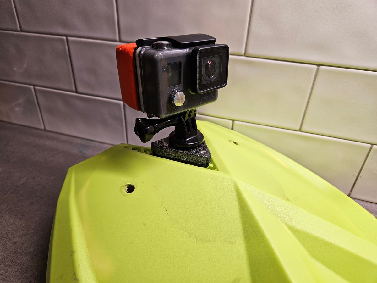 Seadoo Spark Aluminum Hood Camera Insta 360 Go Pro Mount Fits 2014-2023 Spark &amp; Trixx