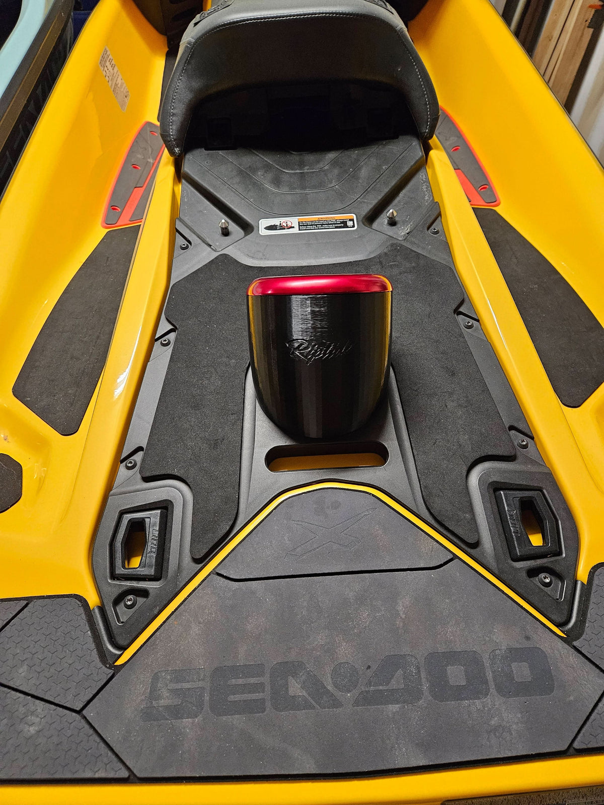 SeaDoo Rear Deck Velocity Stack Air Intake Twist Lock For 2018-2026 RXTX GTX FISH PRO WAKE PRO GTI GTR RXPX