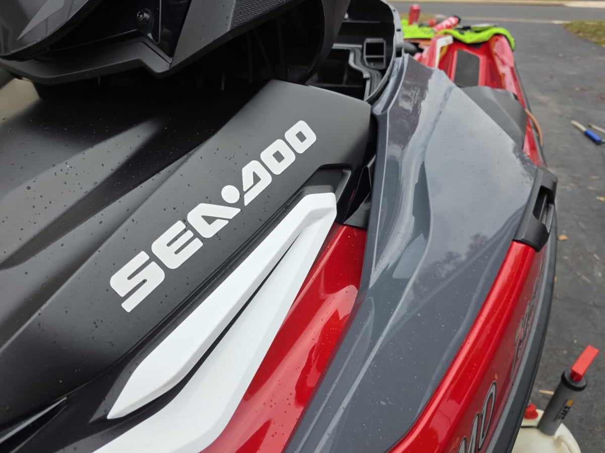 Seadoo Ram Air Intake System Front Air Vent Scoops Set 2 For 2018+ ST3 GTX RXTX Wake Pro