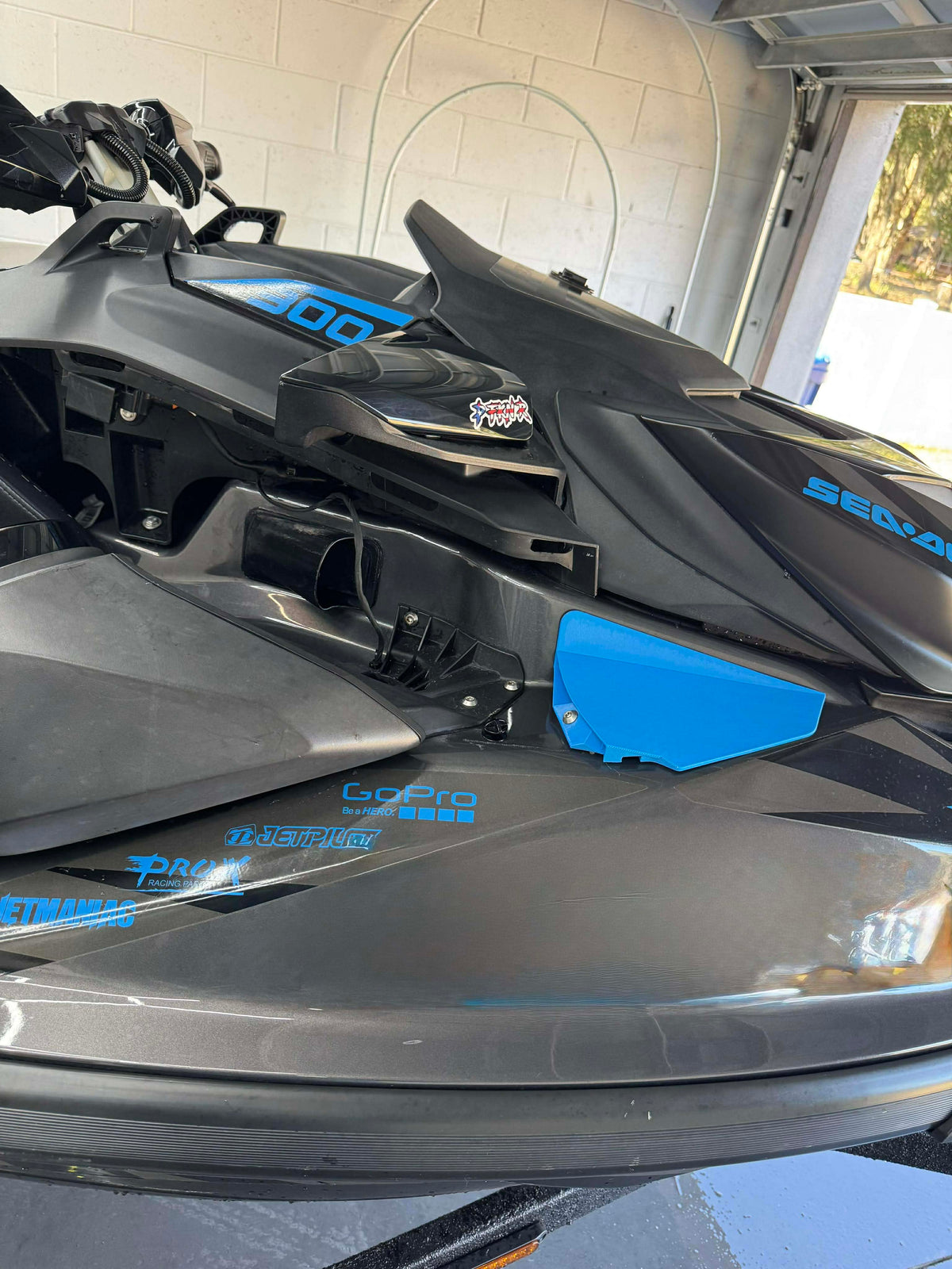 Seadoo Ram Air Intake System Front Air Vent Scoops Set 2 For RXPX GTRX