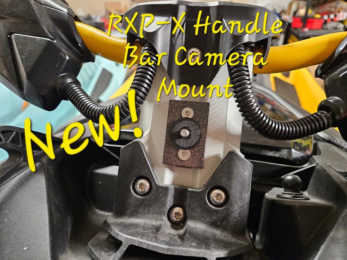 Seadoo Aluminum Handlebar Camera Insta 360 Go Pro Mount Fits 2021+ RXP-X &amp; GTR-X 300