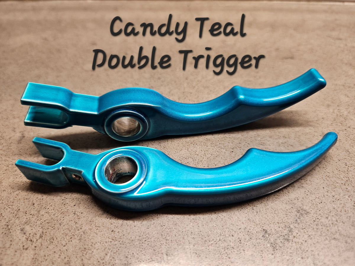 Billet Aluminum Seadoo IBR Throttle &amp; Brake/Reverse Levers Upgrade Trigger Set 2