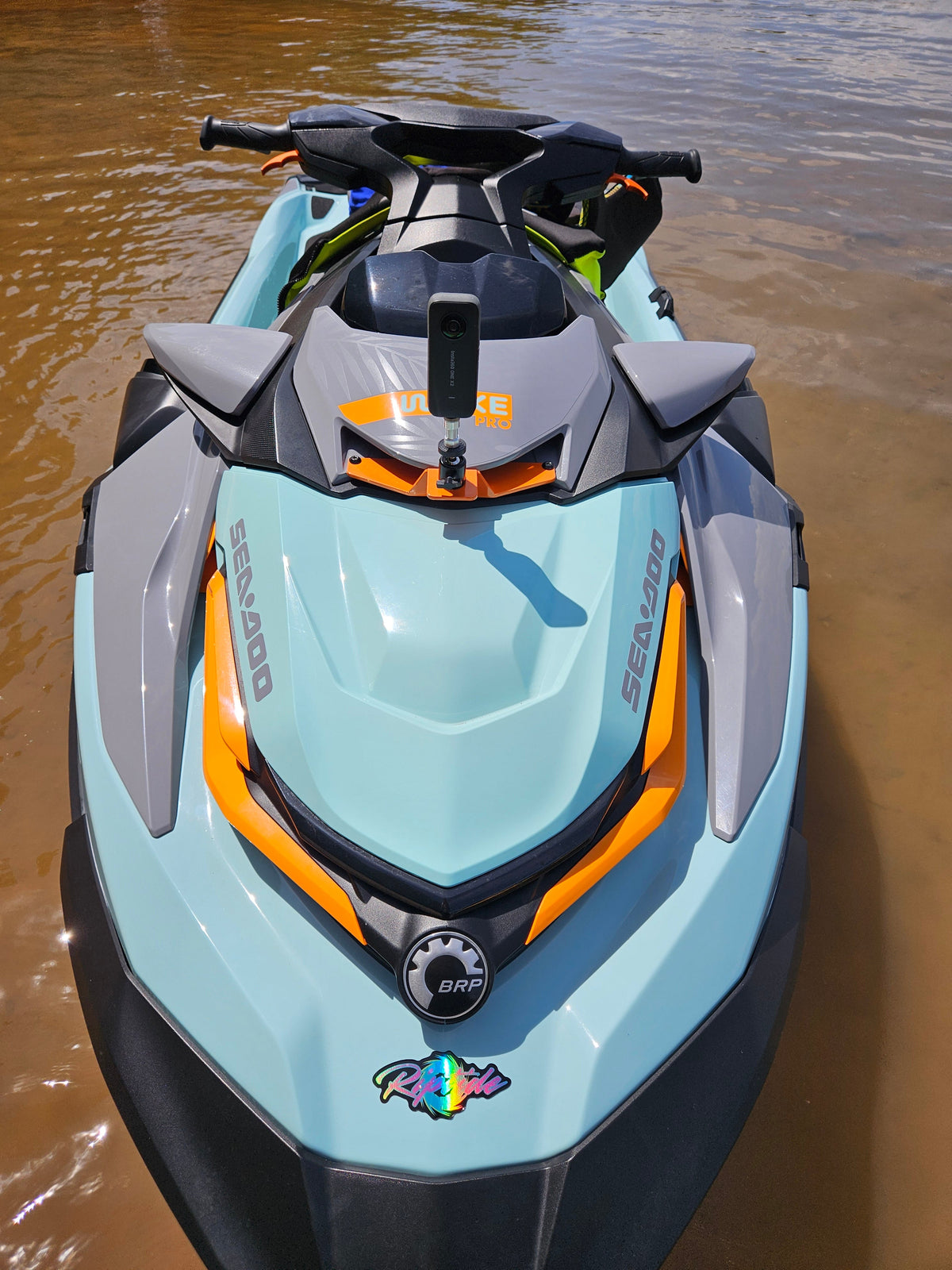 SeaDoo Aluminum Camera Front Hood Mount For 2018+ ST3 Hulls GTX RXTX Wake Pro Heavy Duty