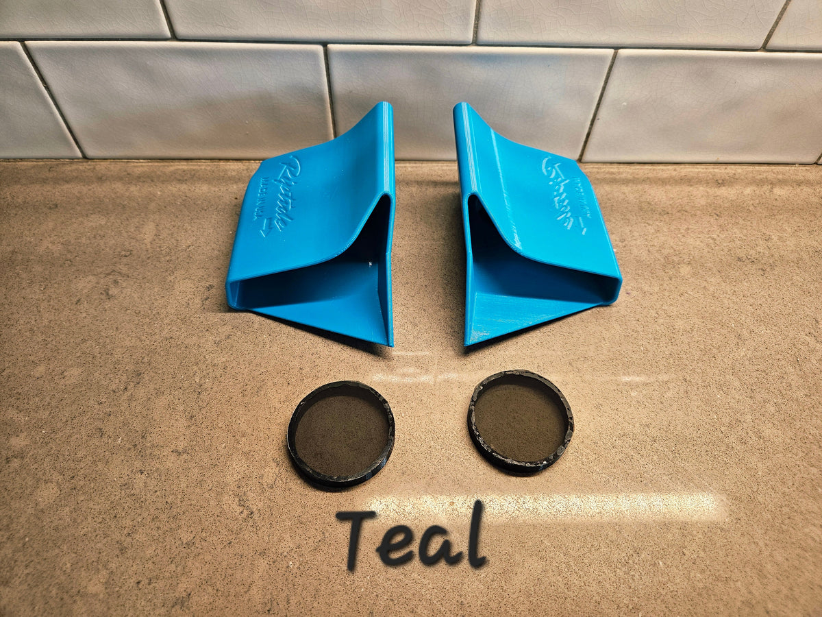 Seadoo Ram Air Intake System Front Air Vent Scoops Set 2 For 2018+ ST3 GTX RXTX Wake Pro