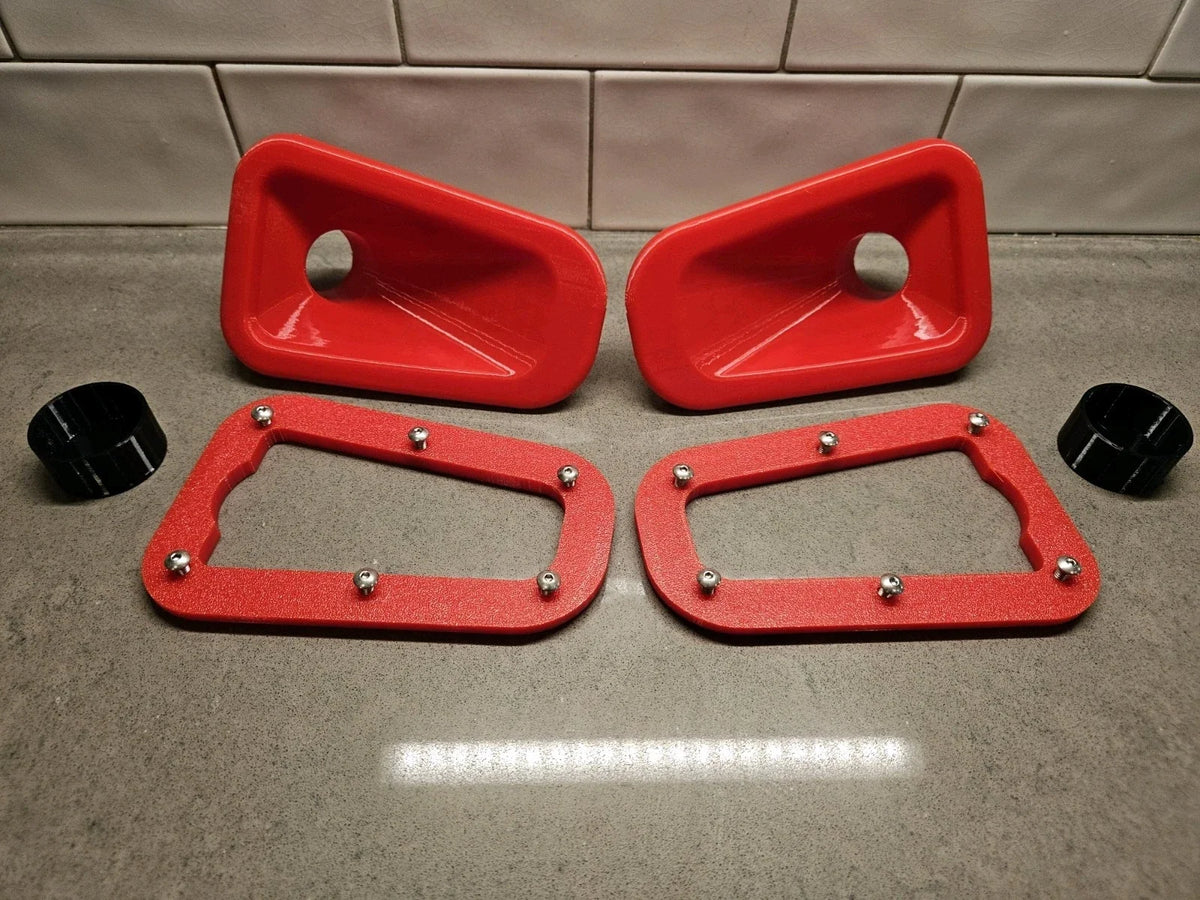 Seadoo NACA Duct Side Air Vent Intake Set 2 For RXTX GTX FISH WAKE GTI RXPX GTR