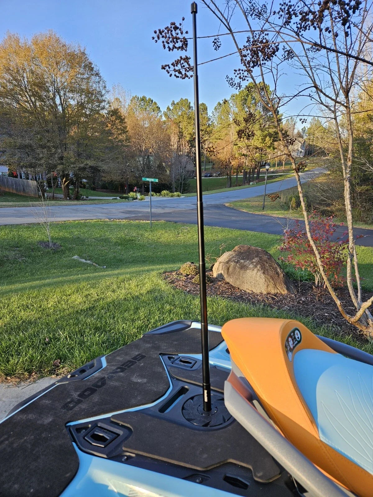 Seadoo Insta 360 Selfie Action Stick Camera Flush Twist Mount Rear Deck 2018+ GTI GTR RXTX Gtx Rxpx Wake Fish Go Pro