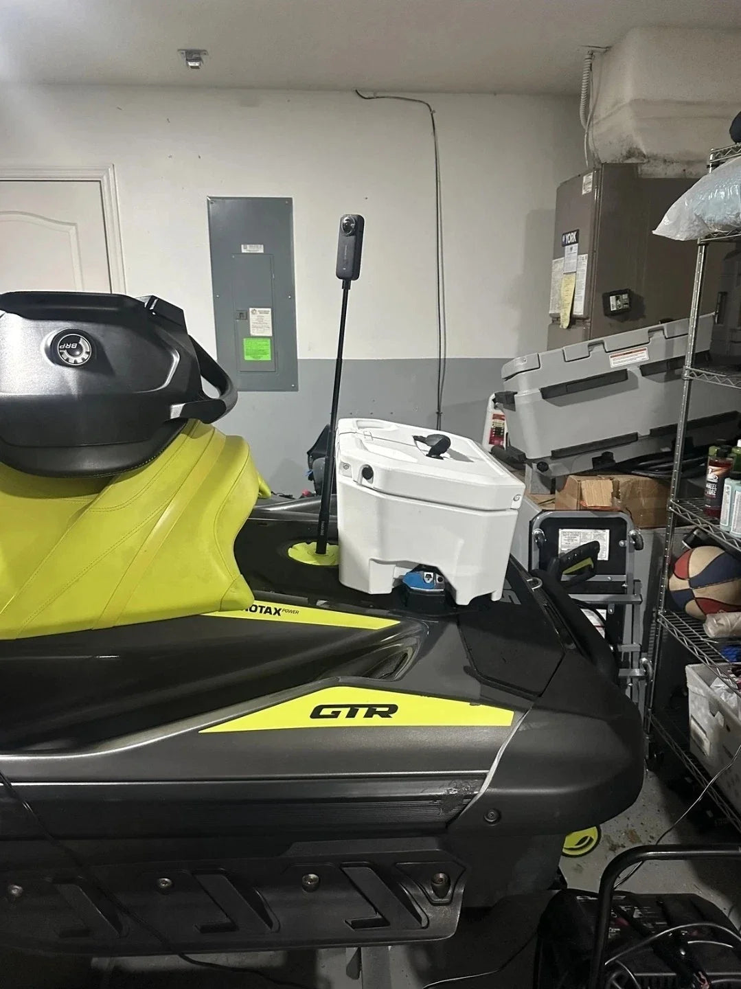 Seadoo Insta 360 Selfie Action Stick Camera Flush Twist Mount Rear Deck 2018+ GTI GTR RXTX Gtx Rxpx Wake Fish Go Pro