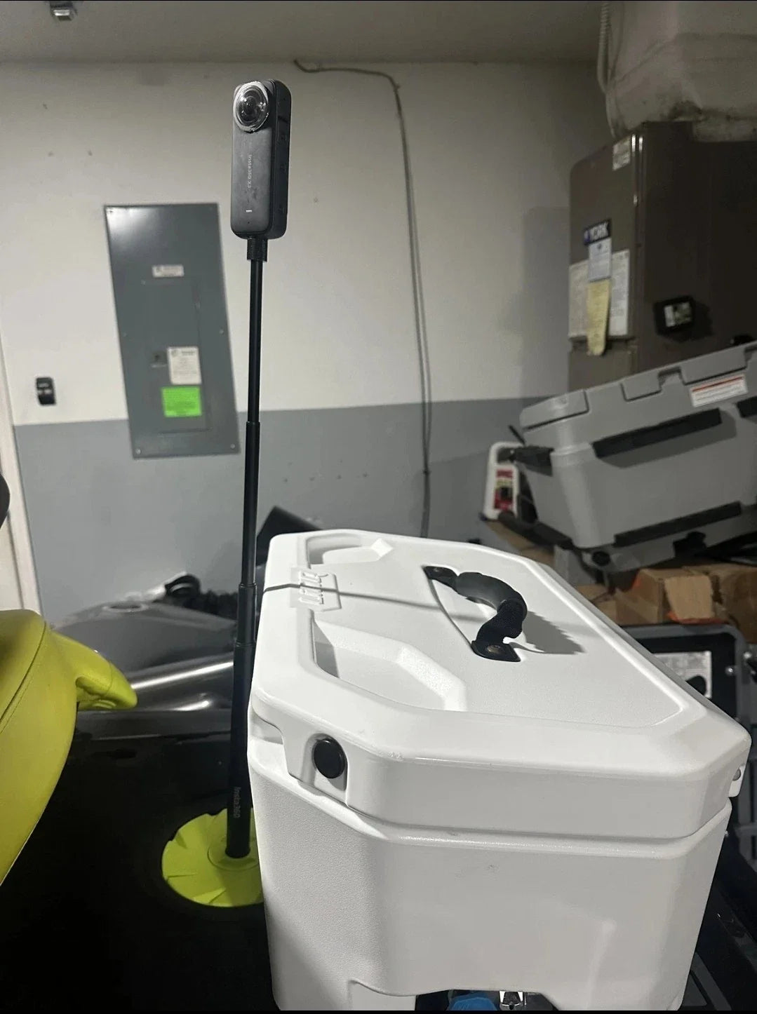 Seadoo Insta 360 Selfie Action Stick Camera Flush Twist Mount Rear Deck 2018+ GTI GTR RXTX Gtx Rxpx Wake Fish Go Pro