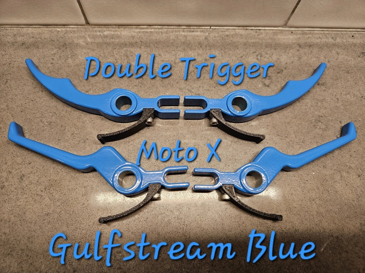 Billet Aluminum Seadoo IBR Throttle &amp; Brake/Reverse Levers Upgrade Trigger Set 2