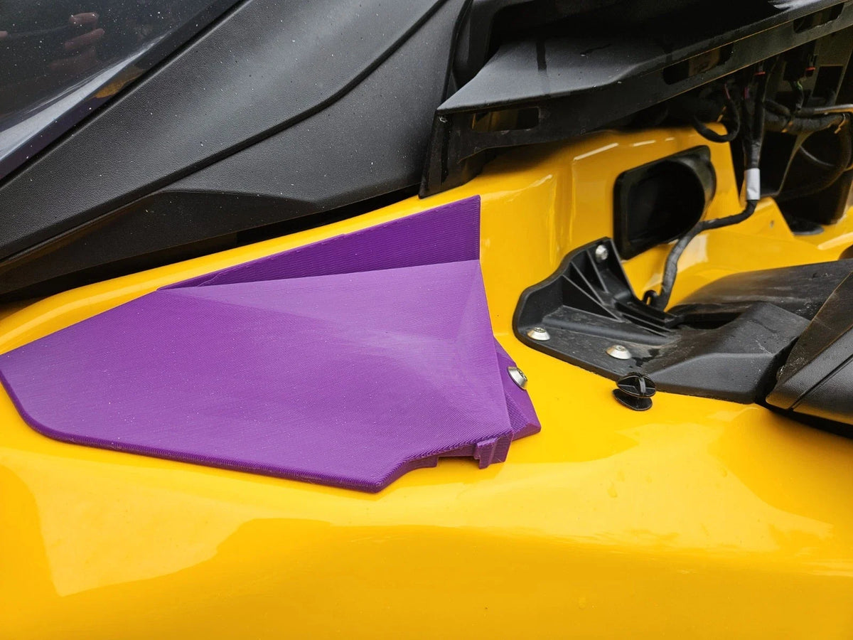 Seadoo Ram Air Intake System Front Air Vent Scoops Set 2 For RXPX GTRX