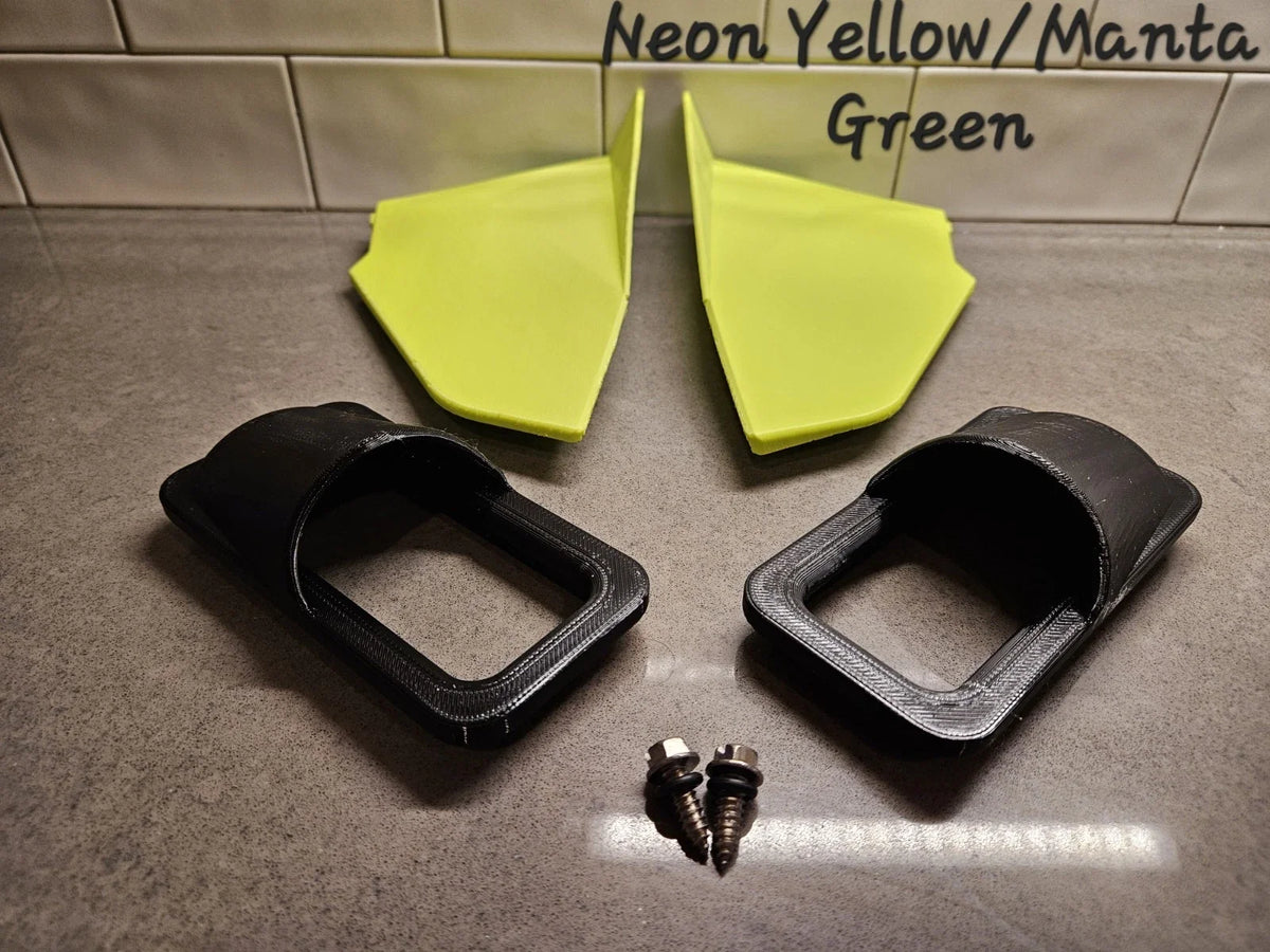 Seadoo Ram Air Intake System Front Air Vent Scoops Set 2 For RXPX GTRX