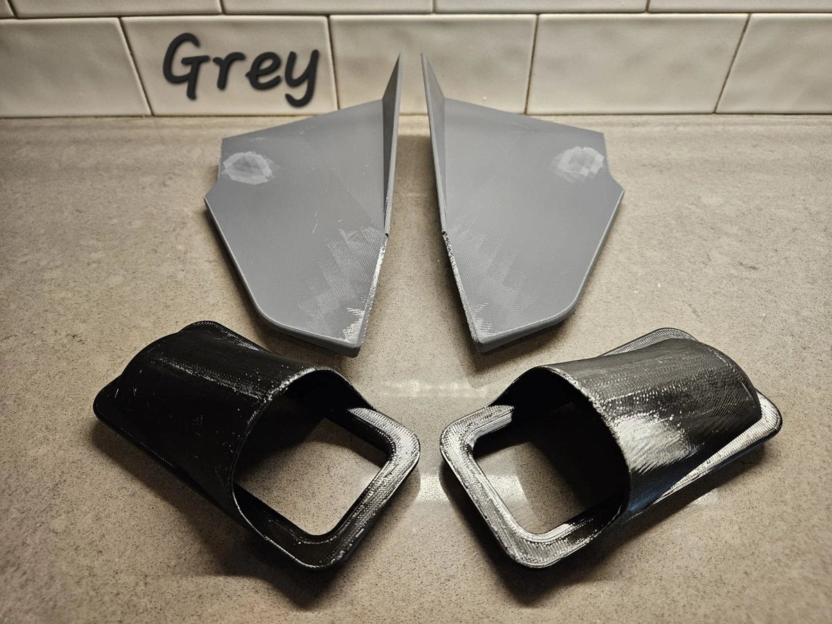 Seadoo Ram Air Intake System Front Air Vent Scoops Set 2 For RXPX GTRX