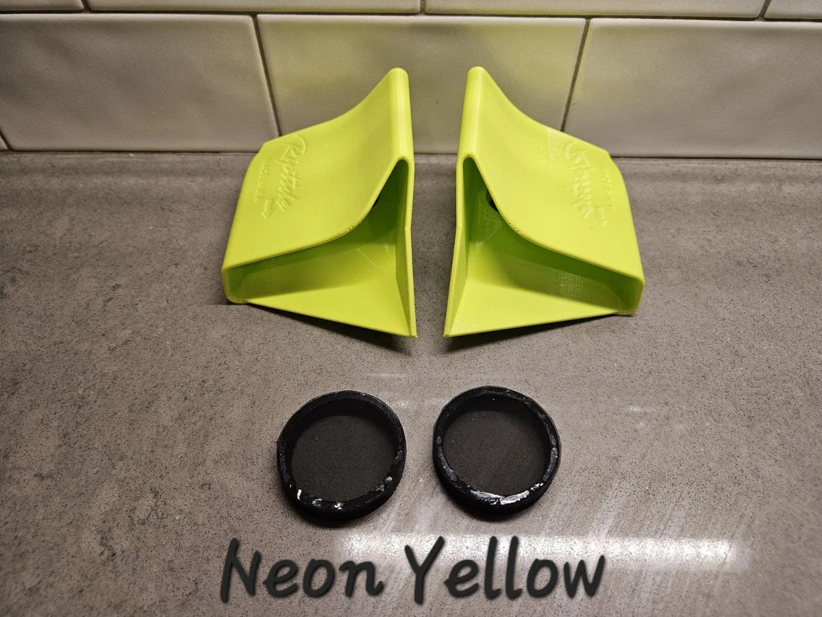 Seadoo Ram Air Intake System Front Air Vent Scoops Set 2 For 2018+ ST3 GTX RXTX Wake Pro