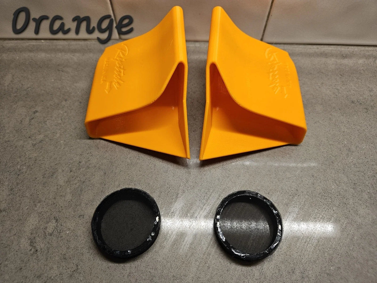 Seadoo Ram Air Intake System Front Air Vent Scoops Set 2 For 2018+ ST3 GTX RXTX Wake Pro