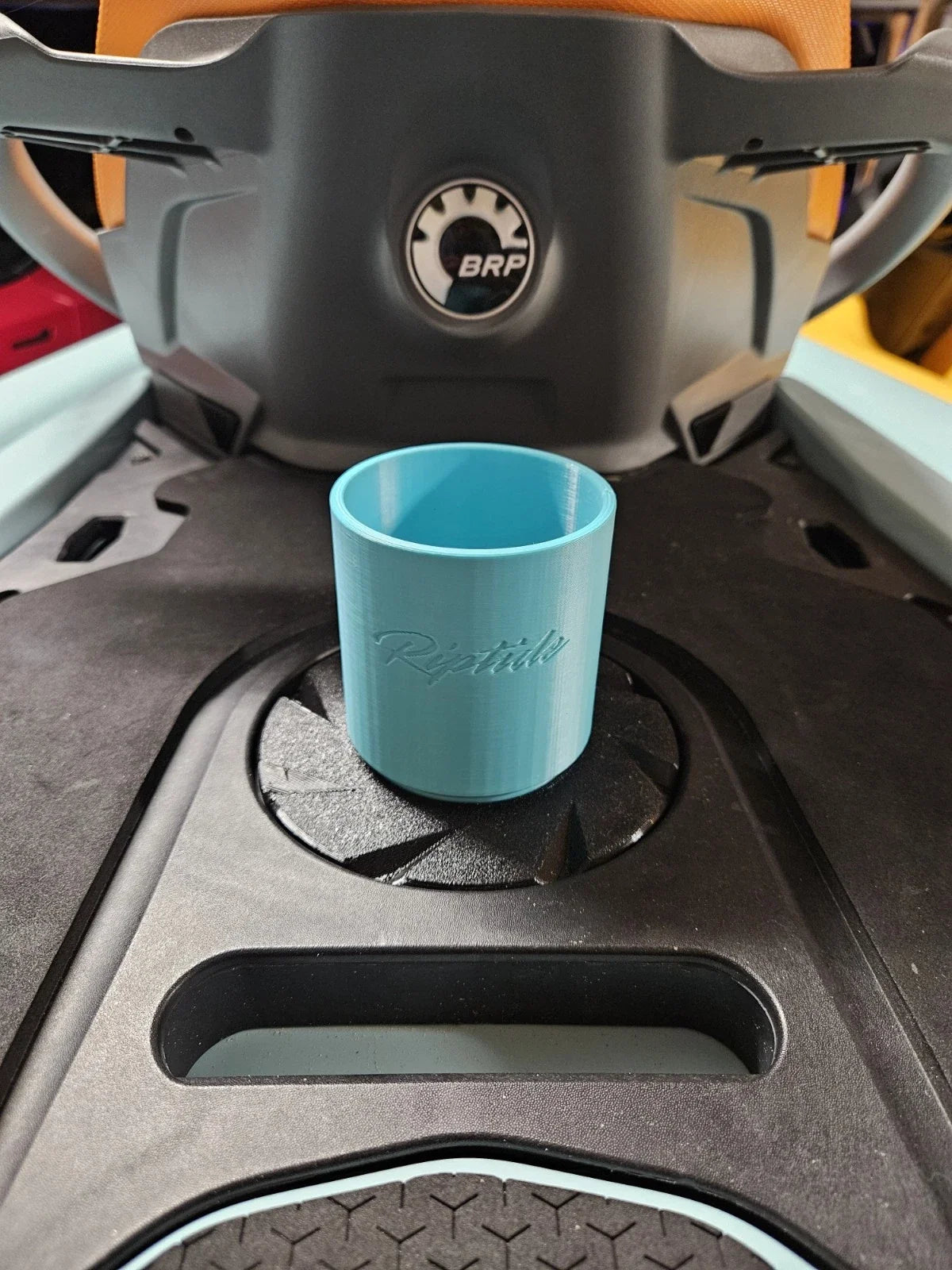 Seadoo Cup Holder Twist Lock Plate Rear Deck RXTX GTX RXPX GTR GTI