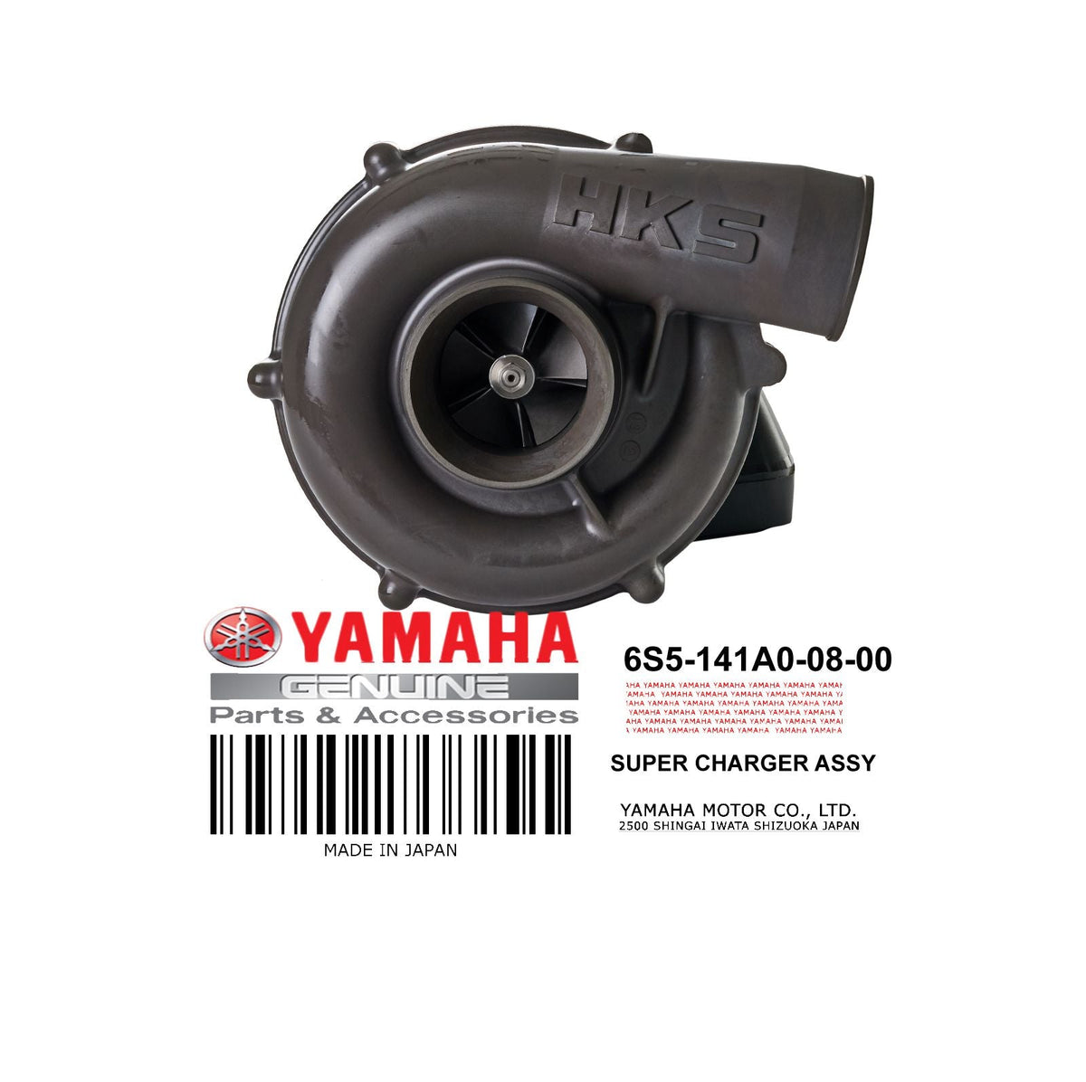 6S5-141A0-08-00 SUPER CHARGER ASSY