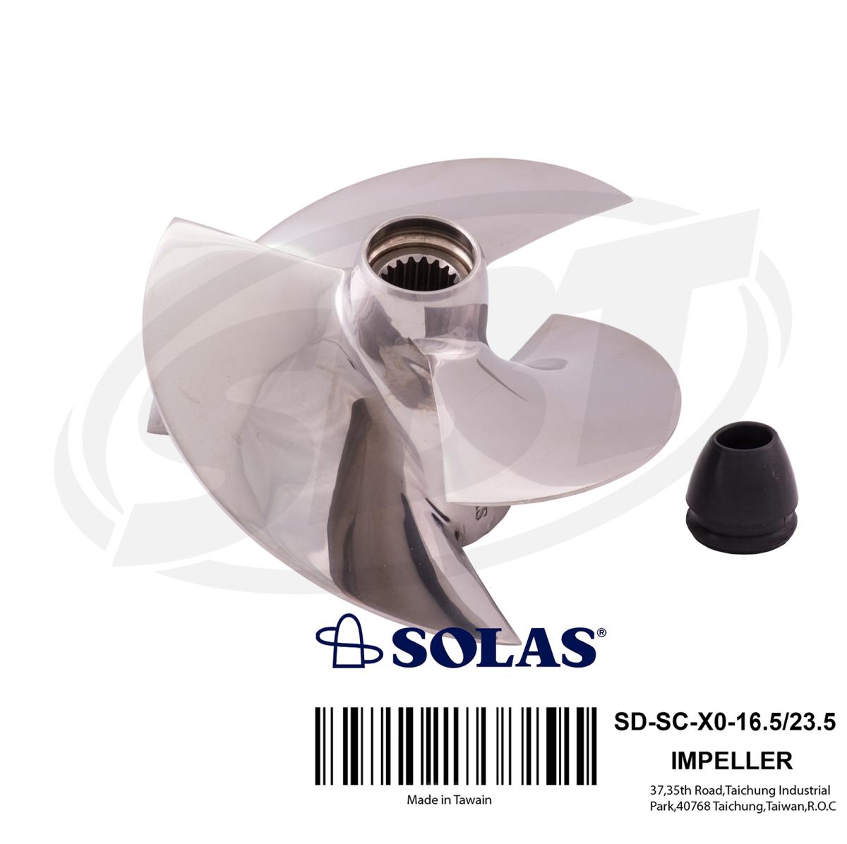 Solas Super Camber Series Impeller Sea-Doo 587/657/717/787 1995-99