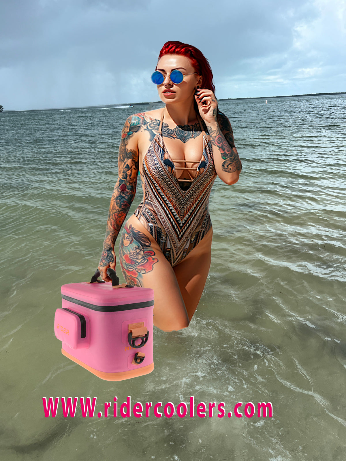 RC102 large single cooler for jet ski, kayaks, paddle boards or just for general use