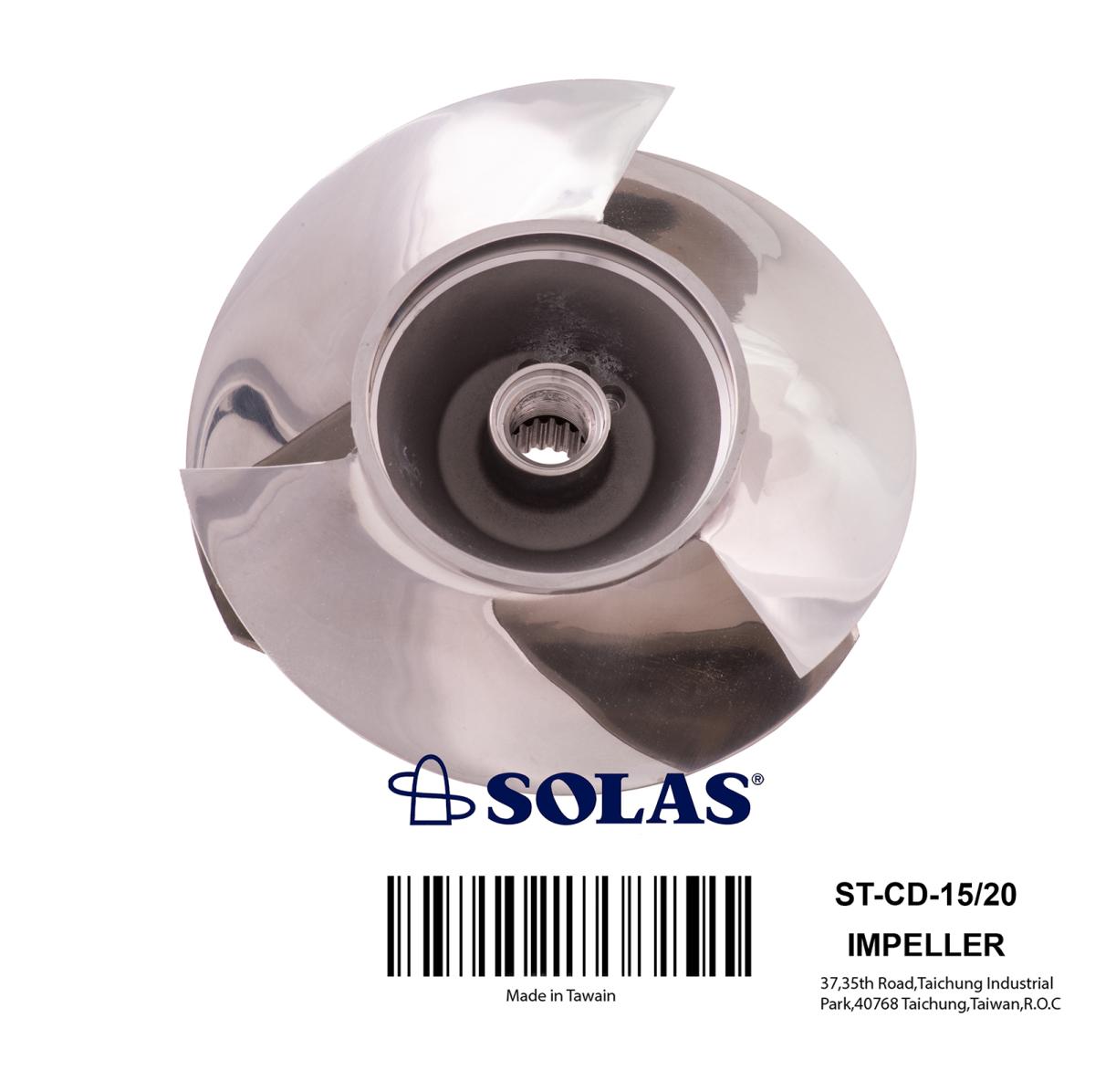 Solas Concord Impeller for Sea-Doo ST-CD-15/20