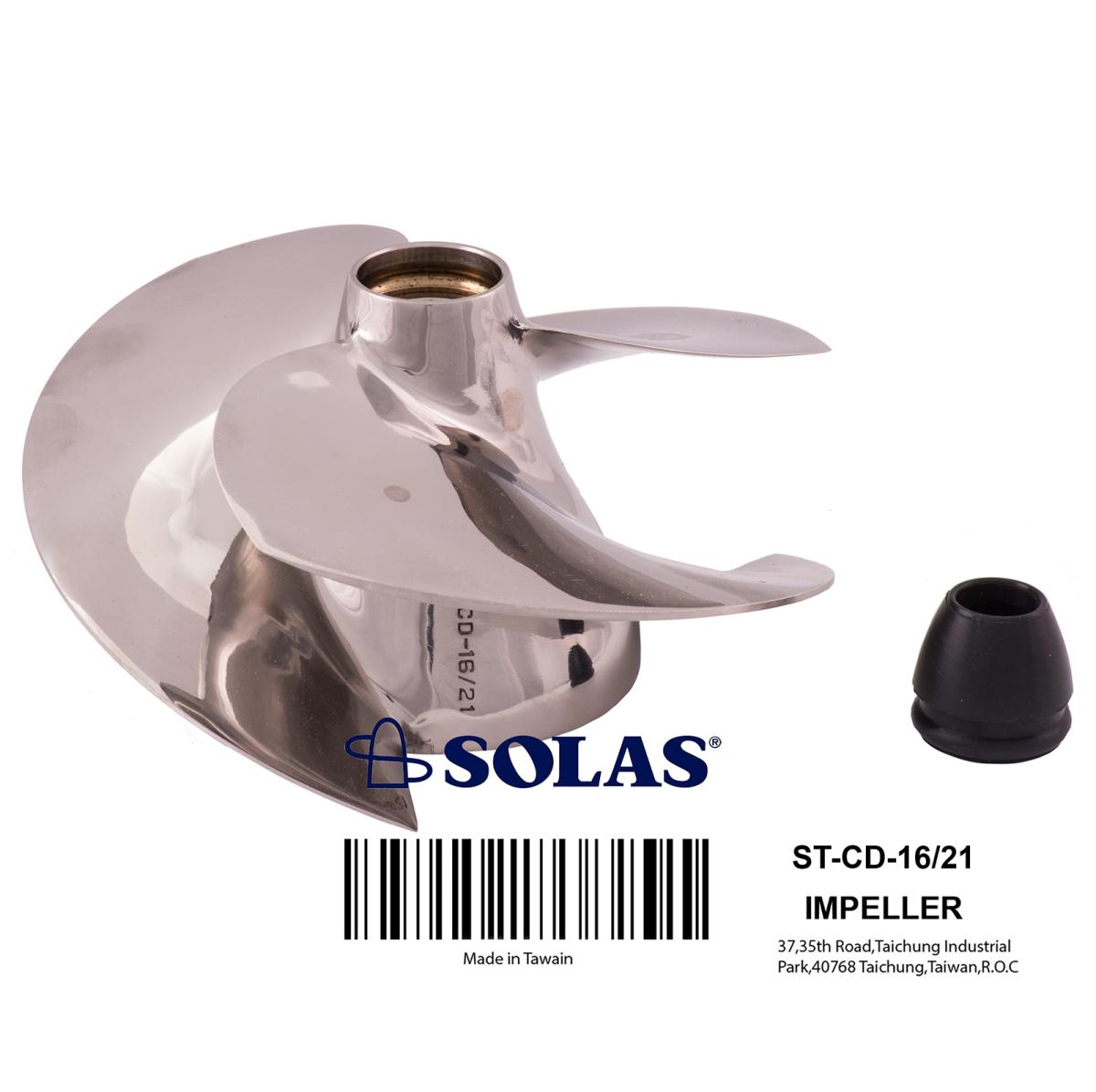 Solas Concord Series Impeller compatible with Sea-Doo XPL/GTX DI 1998-00
