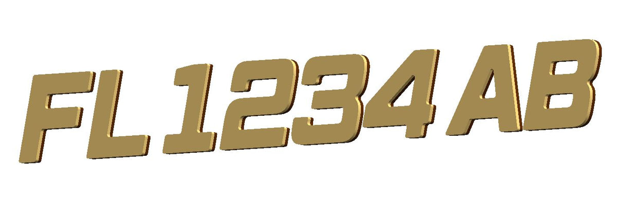 3D Registration Numbers