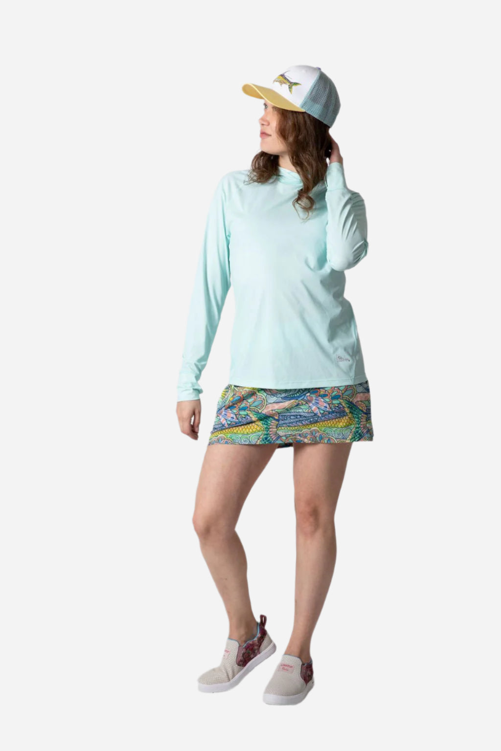 Tropical Tarpon Ravine Skort
