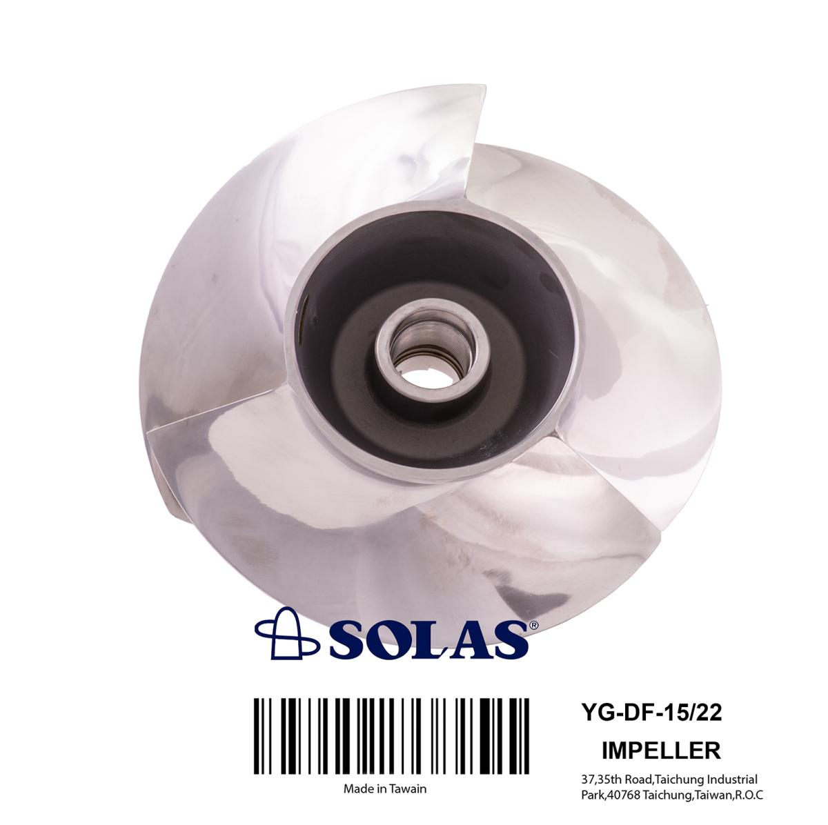 Solas DynaFly Series Impeller Yamaha FX High Output 2004-2008