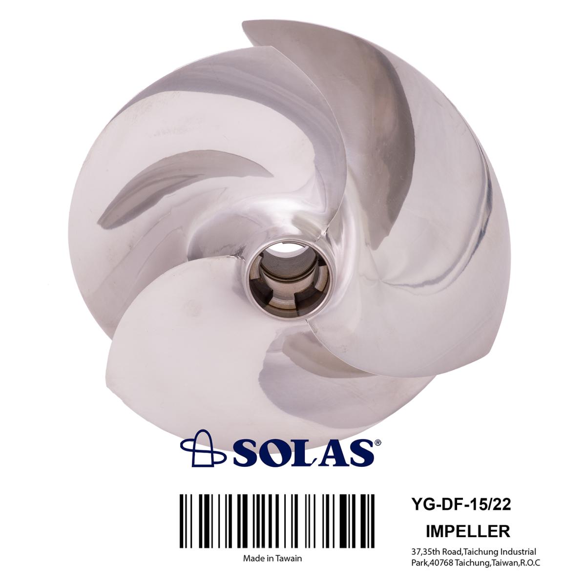 Solas DynaFly Series Impeller Yamaha FX High Output 2004-2008