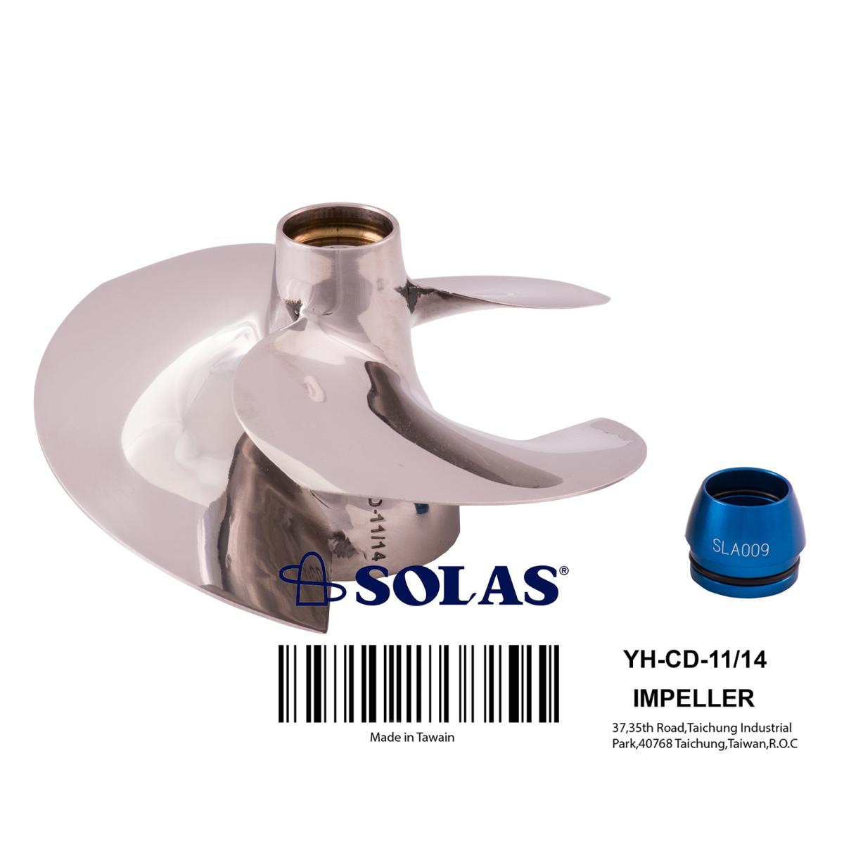 Solas Concord Series Impeller compatible with Yamaha VX 700 2006-2009