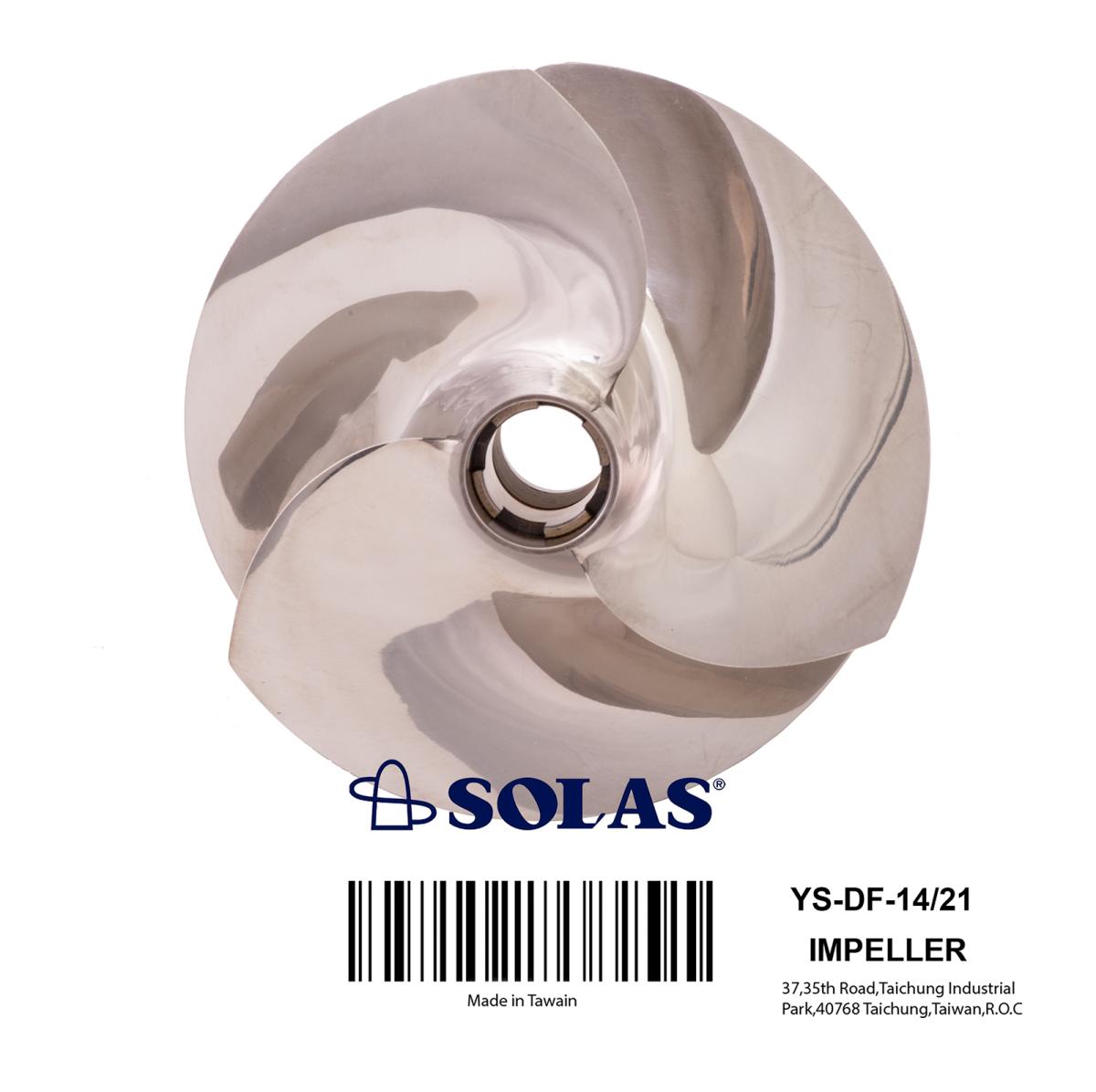 Solas DynaFly Series Impeller Yamaha FX SHO/FX Cruiser SHO 2008-2012