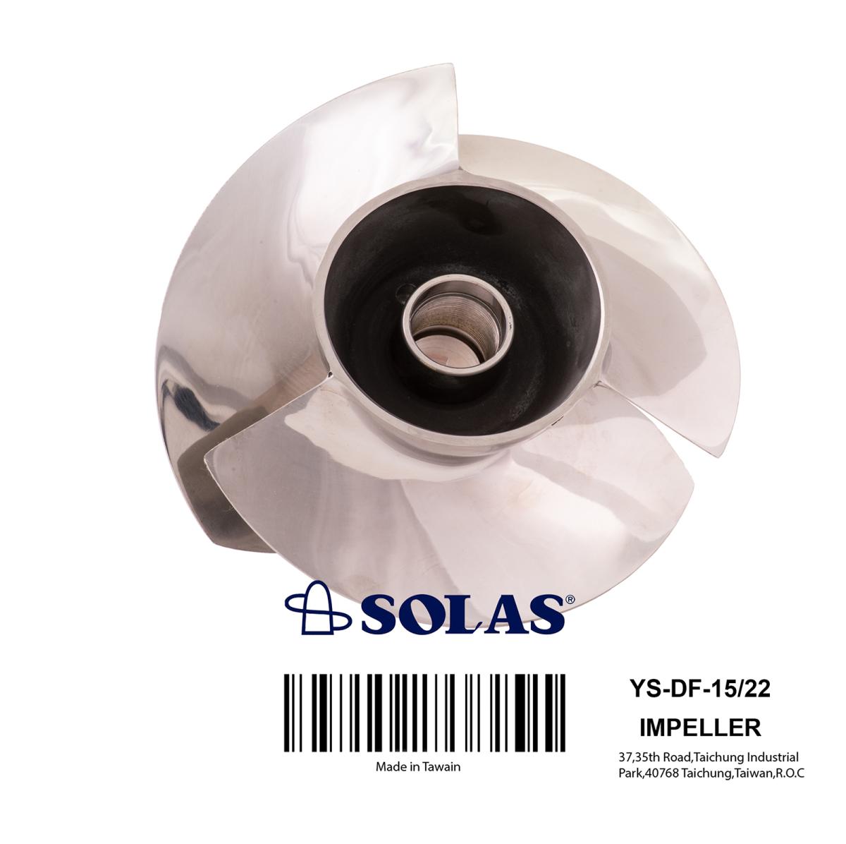 Solas Dynafly Series Impeller Yamaha FX Cruiser SHO/FX SHO/FZR/FZS 2008-2014