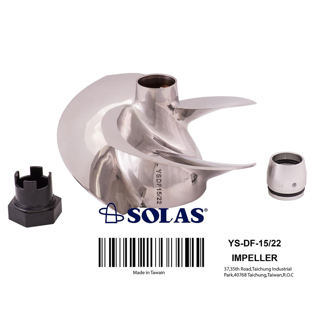 Solas Dynafly Series Impeller Yamaha FX Cruiser SHO/FX SHO/FZR/FZS 2008-2014